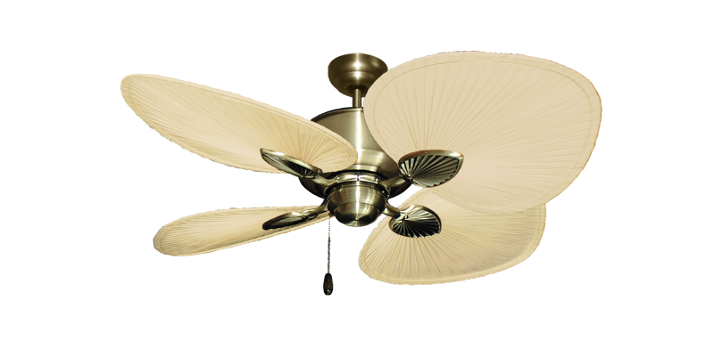 Palm Breeze II Ceiling Fan Tropical Fan Collection - High Performance Motor Remote Adaptable