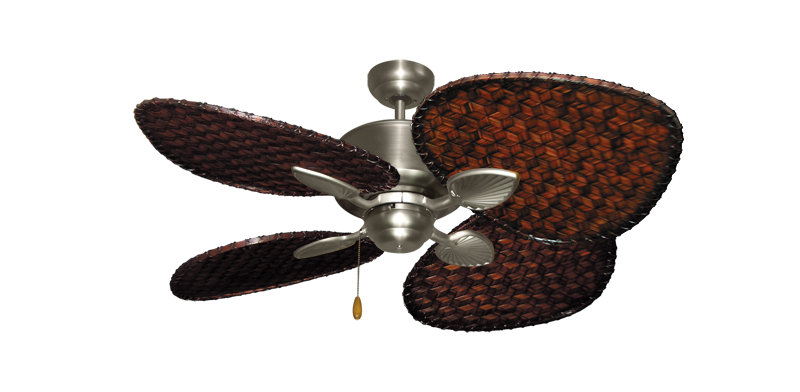 Palm Breeze II Ceiling Fan Tropical Fan Collection - High Performance Motor Remote Adaptable