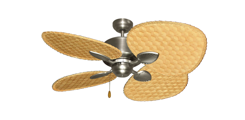 Palm Breeze II Ceiling Fan Tropical Fan Collection - High Performance Motor Remote Adaptable