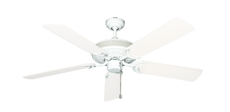 Atlantis Ceiling Fan Intricate Weave Traditional Collection - Wet Rated HD Motor Remote Adaptable