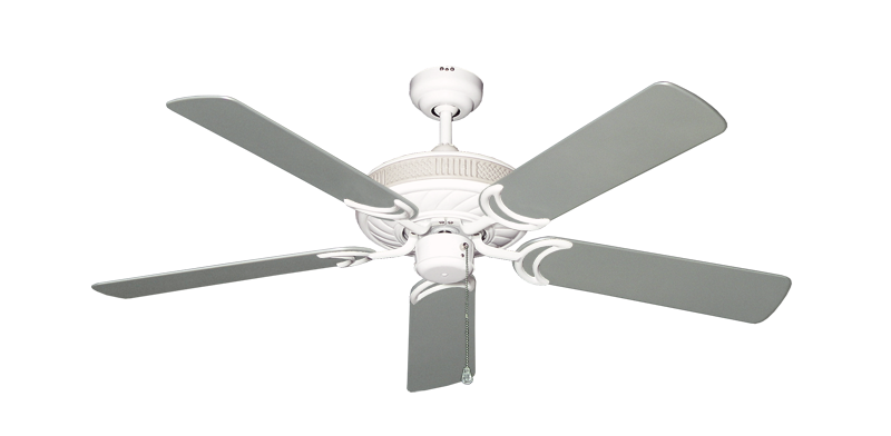 Atlantis Ceiling Fan Intricate Weave Traditional Collection - Wet Rated HD Motor Remote Adaptable