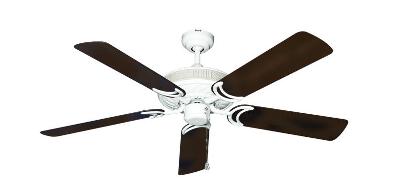 Atlantis Ceiling Fan Intricate Weave Traditional Collection - Wet Rated HD Motor Remote Adaptable