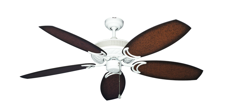 Atlantis Ceiling Fan Intricate Weave Traditional Collection - Wet Rated HD Motor Remote Adaptable