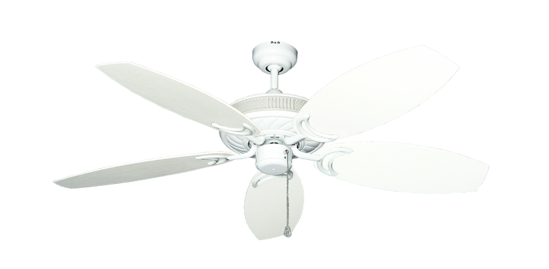 Atlantis Ceiling Fan Intricate Weave Traditional Collection - Wet Rated HD Motor Remote Adaptable