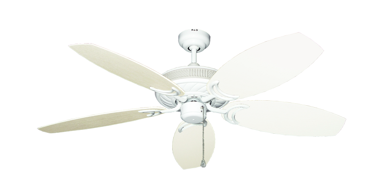 Atlantis Ceiling Fan Intricate Weave Traditional Collection - Wet Rated HD Motor Remote Adaptable