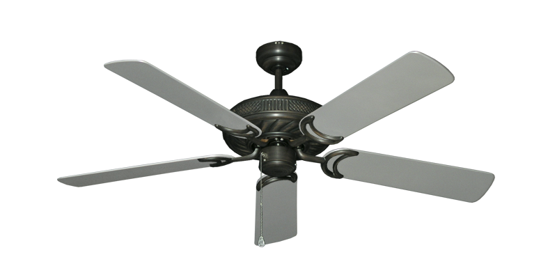 Atlantis Ceiling Fan Intricate Weave Traditional Collection - Wet Rated HD Motor Remote Adaptable