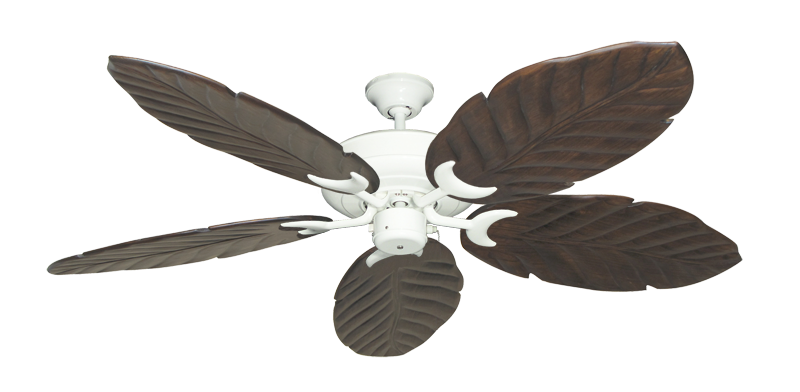 Raindance Nautical Blade Ceiling Fan - Wet Rated Outdoor w/ Stainless Steel Hardware