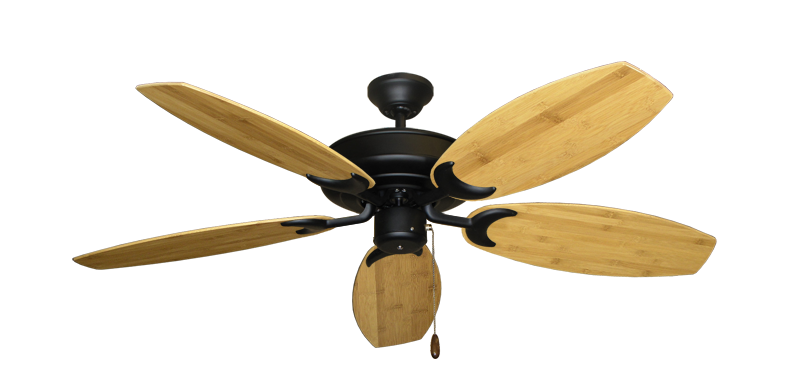 Raindance Nautical Blade Ceiling Fan - Wet Rated Outdoor w/ Stainless Steel Hardware