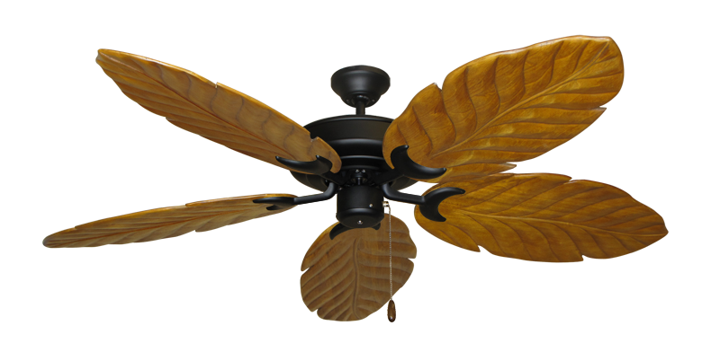 Raindance Nautical Blade Ceiling Fan - Wet Rated Outdoor w/ Stainless Steel Hardware