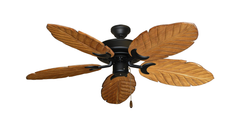 Raindance Nautical Blade Ceiling Fan - Wet Rated Outdoor w/ Stainless Steel Hardware