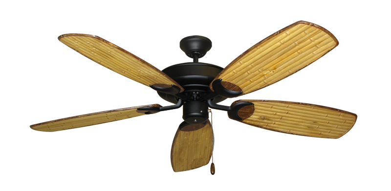 Raindance Nautical Blade Ceiling Fan - Wet Rated Outdoor w/ Stainless Steel Hardware