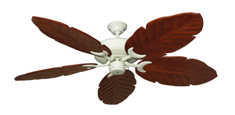 Raindance Nautical Blade Ceiling Fan - Wet Rated Outdoor w/ Stainless Steel Hardware