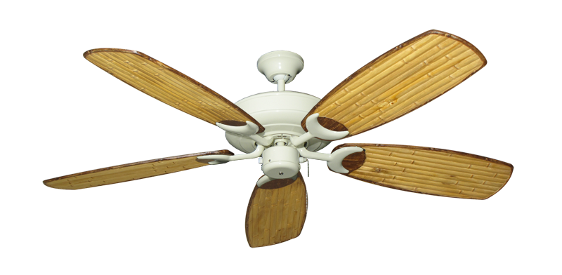 Raindance Nautical Blade Ceiling Fan - Wet Rated Outdoor w/ Stainless Steel Hardware