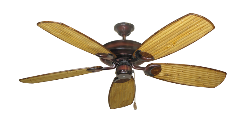 Raindance Nautical Blade Ceiling Fan - Wet Rated Outdoor w/ Stainless Steel Hardware