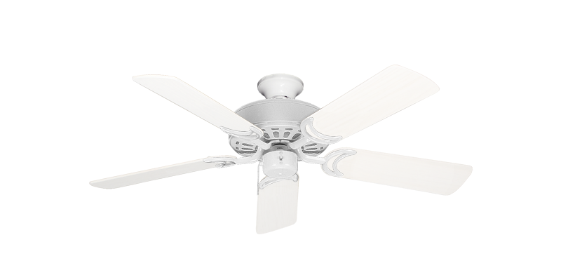 Dixie Belle 44" Ceiling Fan Traditional Collection - High Performance Motor Remote Adaptable