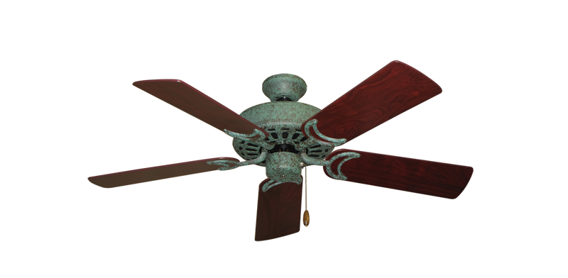 Dixie Belle 44" Ceiling Fan Traditional Collection - High Performance Motor Remote Adaptable