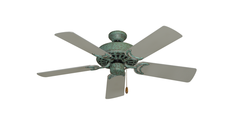 Dixie Belle 44" Ceiling Fan Traditional Collection - High Performance Motor Remote Adaptable