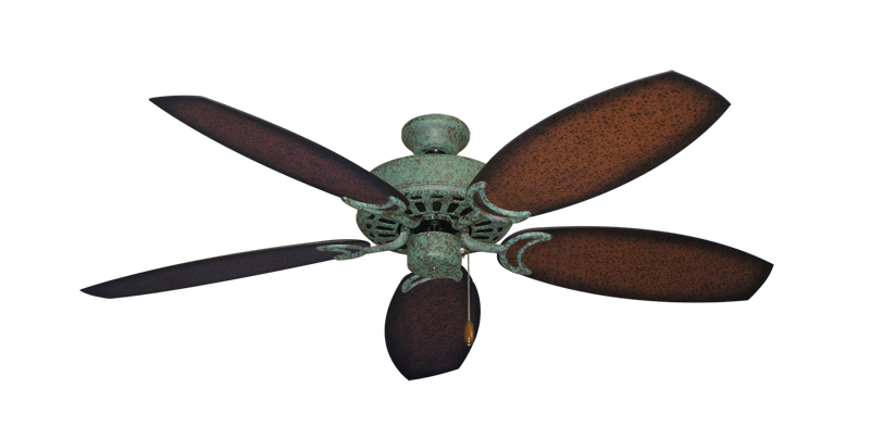 Dixie Belle 52" Ceiling Fan Outdoor Collection - High Performance Motor Remote Adaptable