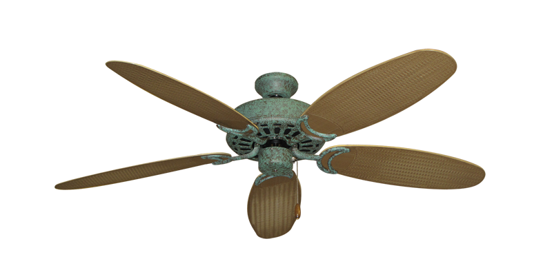 Dixie Belle 52" Ceiling Fan Outdoor Collection - High Performance Motor Remote Adaptable