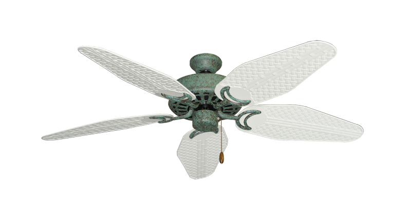 Dixie Belle 52" Ceiling Fan Outdoor Collection - High Performance Motor Remote Adaptable