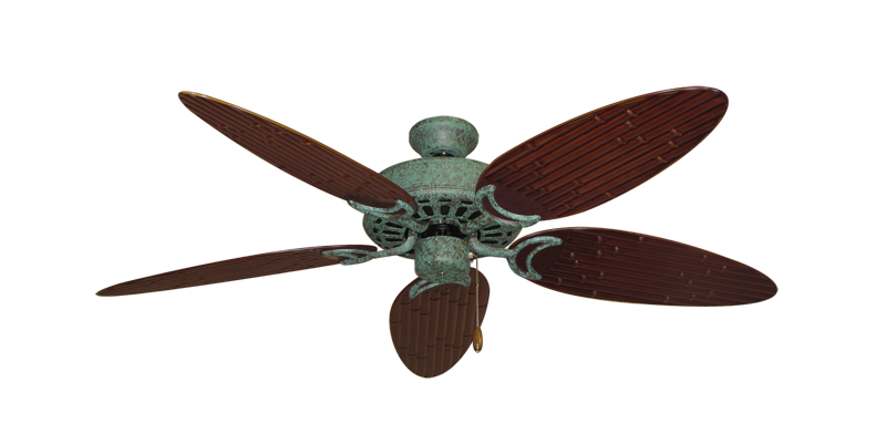 Dixie Belle 52" Ceiling Fan Outdoor Collection - High Performance Motor Remote Adaptable