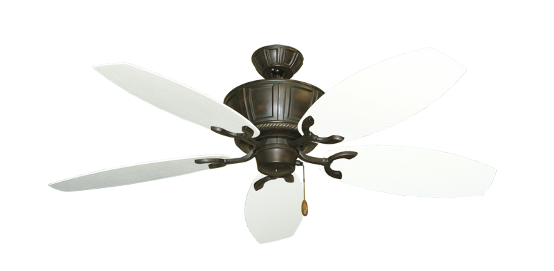 Centurion Ceiling Fan Traditional Collection Wet Rated Poly-Resin HD Motor Remote Adaptable