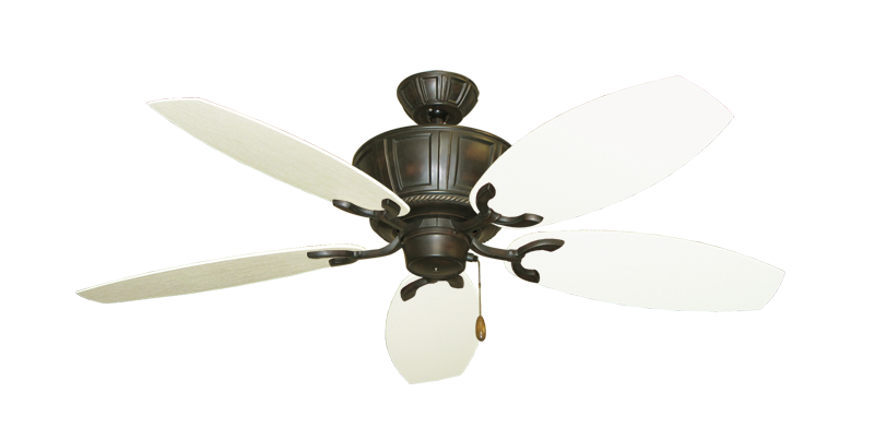 Centurion Ceiling Fan Traditional Collection Wet Rated Poly-Resin HD Motor Remote Adaptable