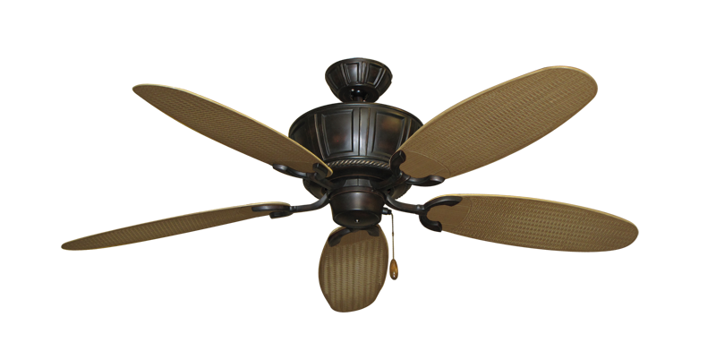 Centurion Ceiling Fan Traditional Collection Wet Rated Poly-Resin HD Motor Remote Adaptable