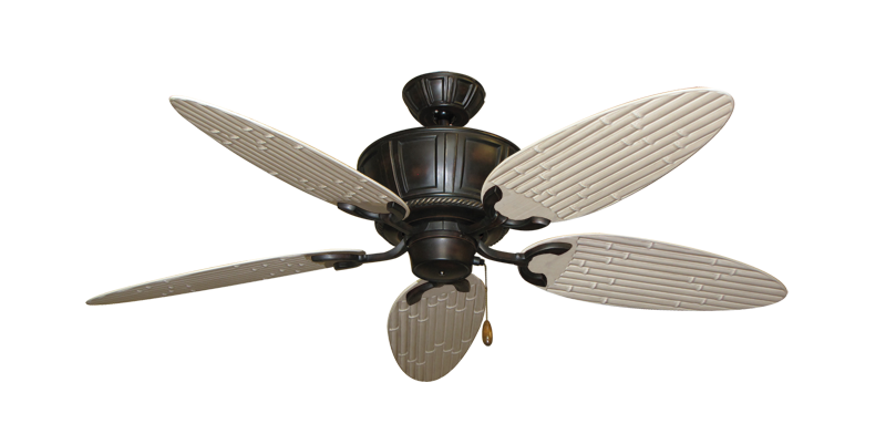 Centurion Ceiling Fan Traditional Collection Wet Rated Poly-Resin HD Motor Remote Adaptable