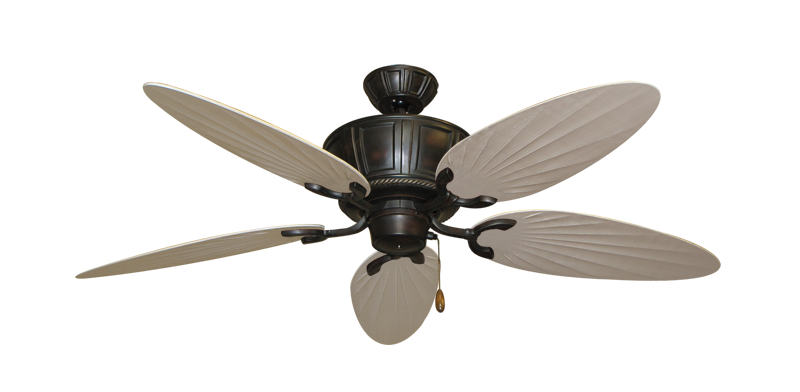 Centurion Ceiling Fan Traditional Collection Wet Rated Poly-Resin HD Motor Remote Adaptable