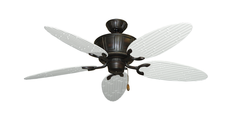 Centurion Ceiling Fan Traditional Collection Wet Rated Poly-Resin HD Motor Remote Adaptable