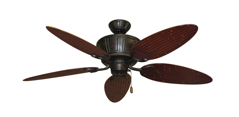 Centurion Ceiling Fan Traditional Collection Wet Rated Poly-Resin HD Motor Remote Adaptable