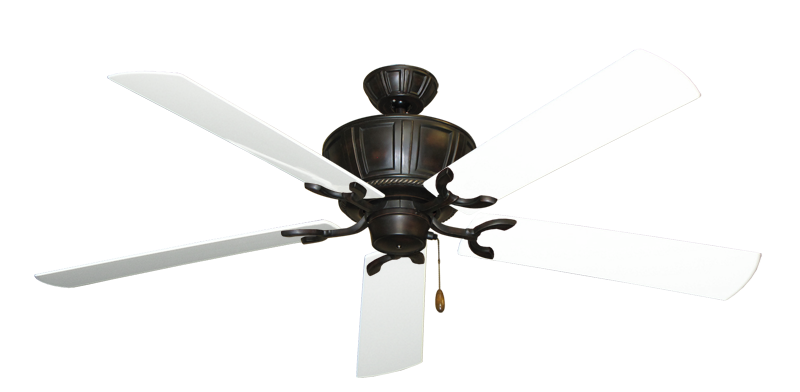 Centurion 58-60" Ceiling Fan Traditional Collection Wet Rated Poly-Resin HD Motor Remote Adaptable