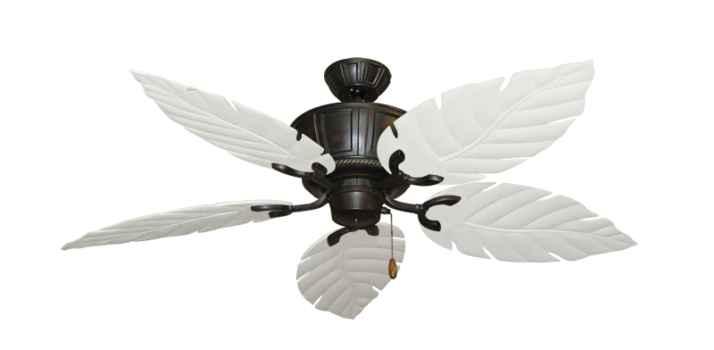 Centurion Ceiling Fan Traditional Collection Wet Rated Poly-Resin HD Motor Remote Adaptable