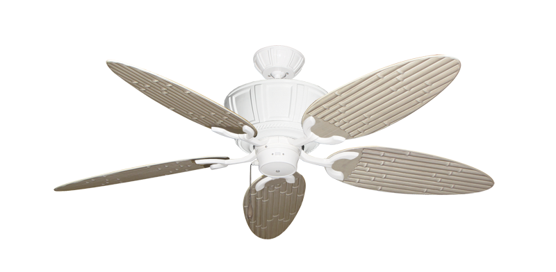 Centurion Ceiling Fan Traditional Collection Wet Rated Poly-Resin HD Motor Remote Adaptable