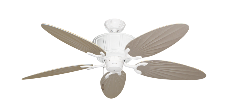 Centurion Ceiling Fan Traditional Collection Wet Rated Poly-Resin HD Motor Remote Adaptable