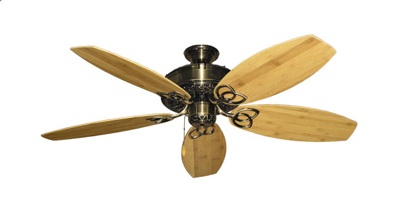 Renaissance 52" Ceiling Fan - Ornate Collection High Performance Motor Remote Adaptable