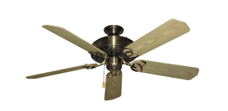 Renaissance 52" Ceiling Fan - Ornate Collection High Performance Motor Remote Adaptable