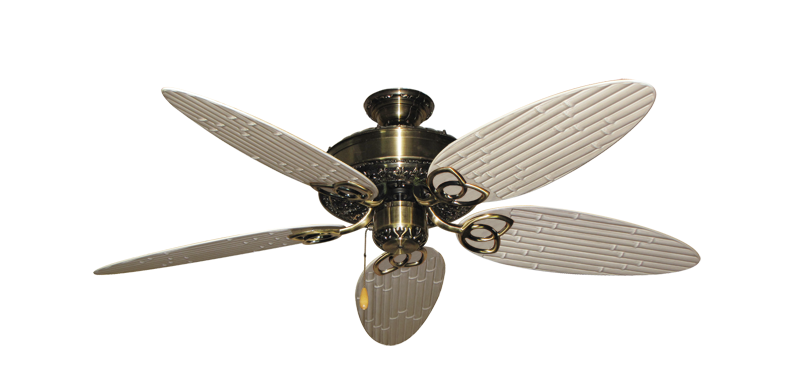 Renaissance 52" Ceiling Fan - Ornate Collection High Performance Motor Remote Adaptable