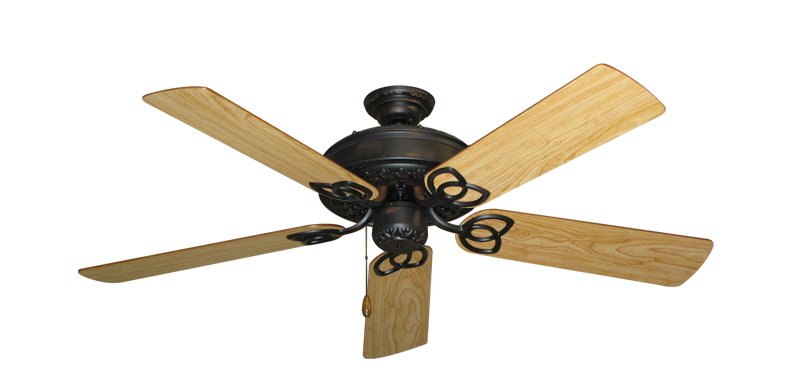 Renaissance 52" Ceiling Fan - Ornate Collection High Performance Motor Remote Adaptable