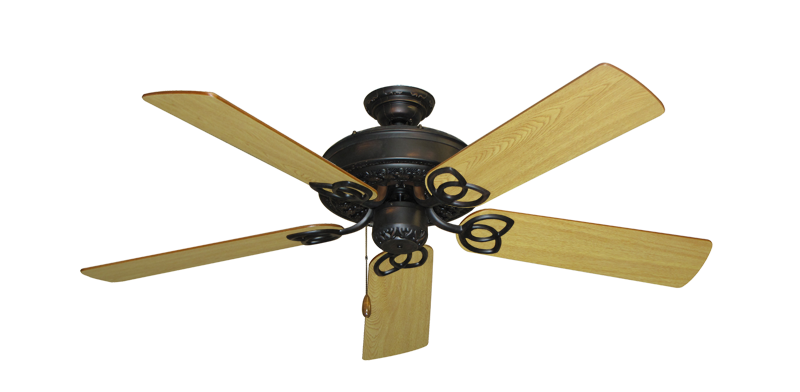 Renaissance 52" Ceiling Fan - Ornate Collection High Performance Motor Remote Adaptable