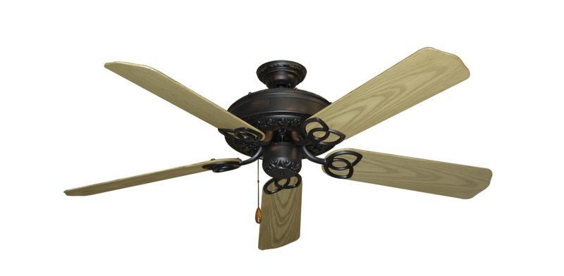 Renaissance 52" Ceiling Fan - Ornate Collection High Performance Motor Remote Adaptable