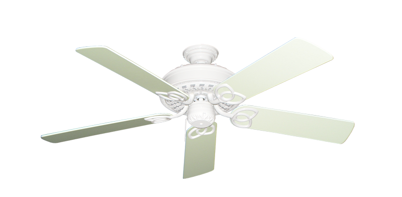 Renaissance 52" Ceiling Fan - Ornate Collection High Performance Motor Remote Adaptable