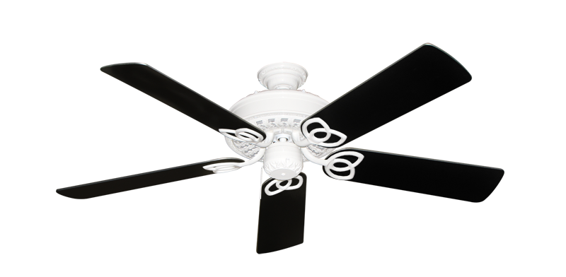 Renaissance 52" Ceiling Fan - Ornate Collection High Performance Motor Remote Adaptable