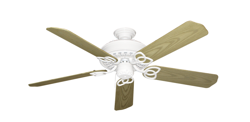 Renaissance 52" Ceiling Fan - Ornate Collection High Performance Motor Remote Adaptable