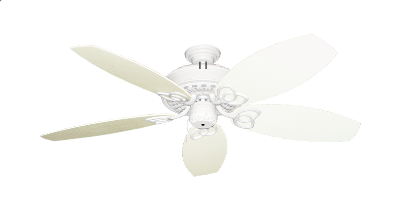 Renaissance 52" Ceiling Fan - Ornate Collection High Performance Motor Remote Adaptable