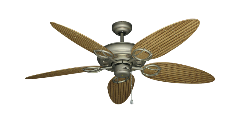 The Trinidad Cieling Fan Outdoor Collection Wet Rated High Performance Motor Remote Adaptable