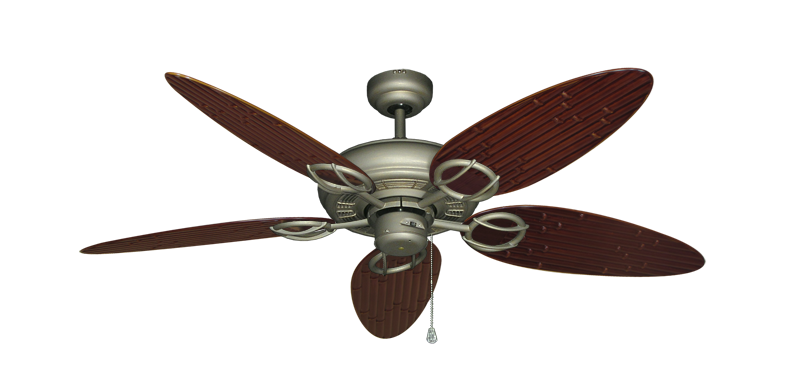 The Trinidad Cieling Fan Outdoor Collection Wet Rated High Performance Motor Remote Adaptable