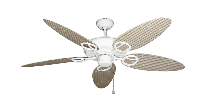 The Trinidad Cieling Fan Outdoor Collection Wet Rated High Performance Motor Remote Adaptable