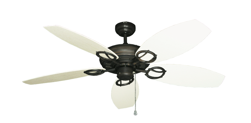 The Trinidad Cieling Fan Outdoor Collection Wet Rated High Performance Motor Remote Adaptable